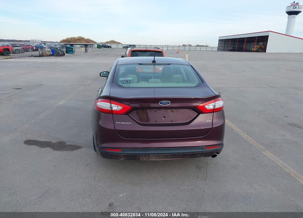 2013 FORD FUSION SE VIN: 3FA6P0H77DR350695