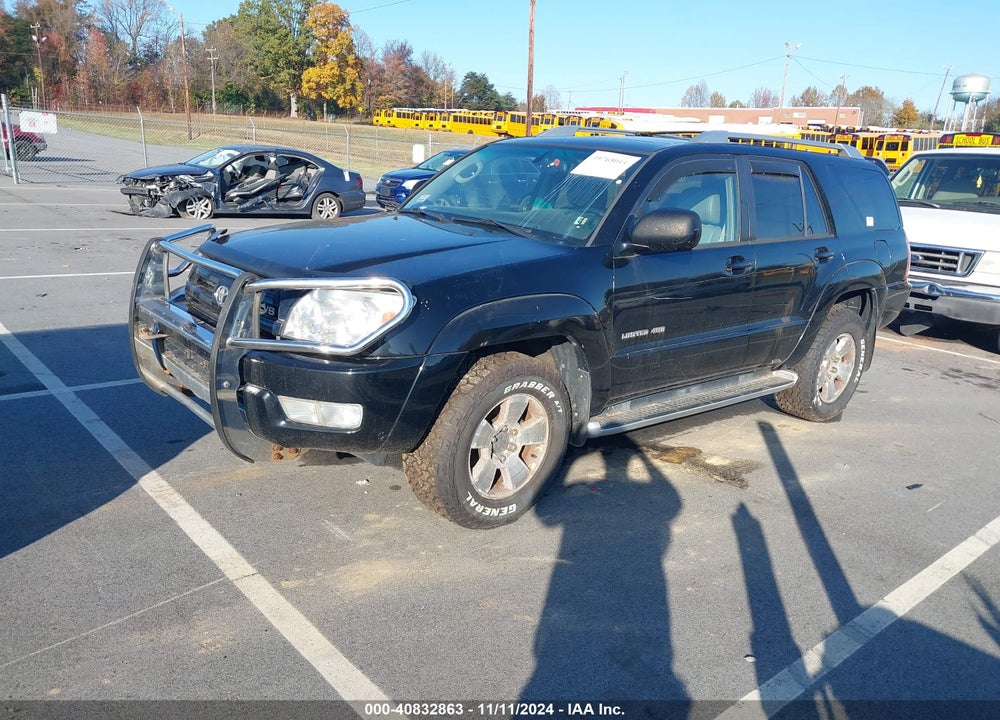 2003 TOYOTA 4RUNNER LIMITED V8 VIN: JTEBT17R930026560