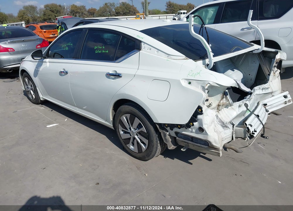2020 NISSAN ALTIMA S FWD VIN: 1N4BL4BV0LC100088