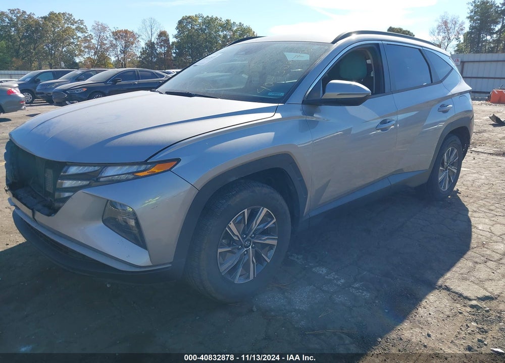 2022 HYUNDAI TUCSON HYBRID BLUE VIN: KM8JBCA19NU015180
