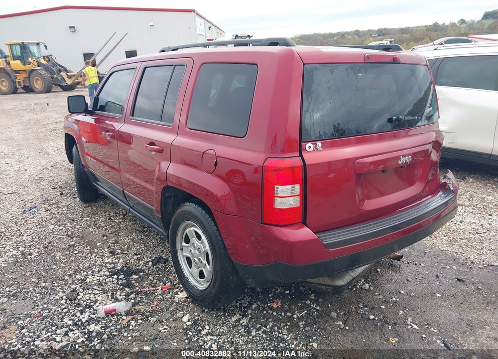2015 JEEP PATRIOT SPORT VIN: 1C4NJPBA2FD102760