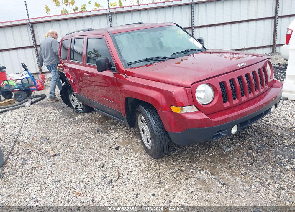 2015 JEEP PATRIOT SPORT VIN: 1C4NJPBA2FD102760
