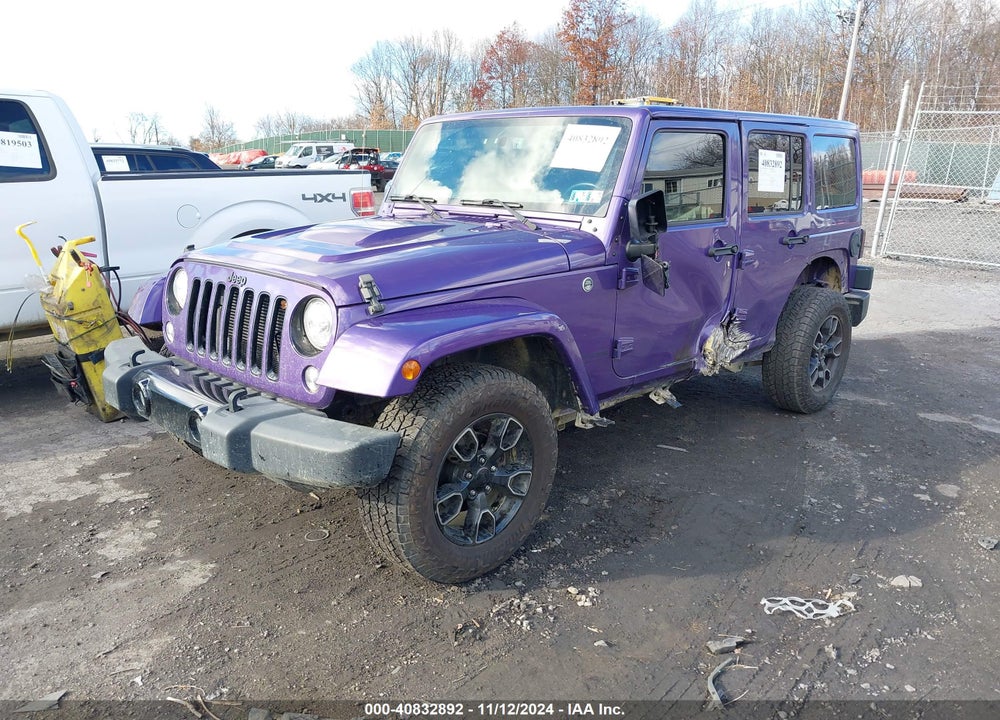 2018 JEEP WRANGLER JK UNLIMITED ALTITUDE 4X4 VIN: 1C4HJWEG7JL883734