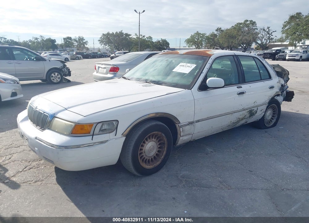 2002 MERCURY GRAND MARQUIS LS VIN: 2MEFM75W82X622434