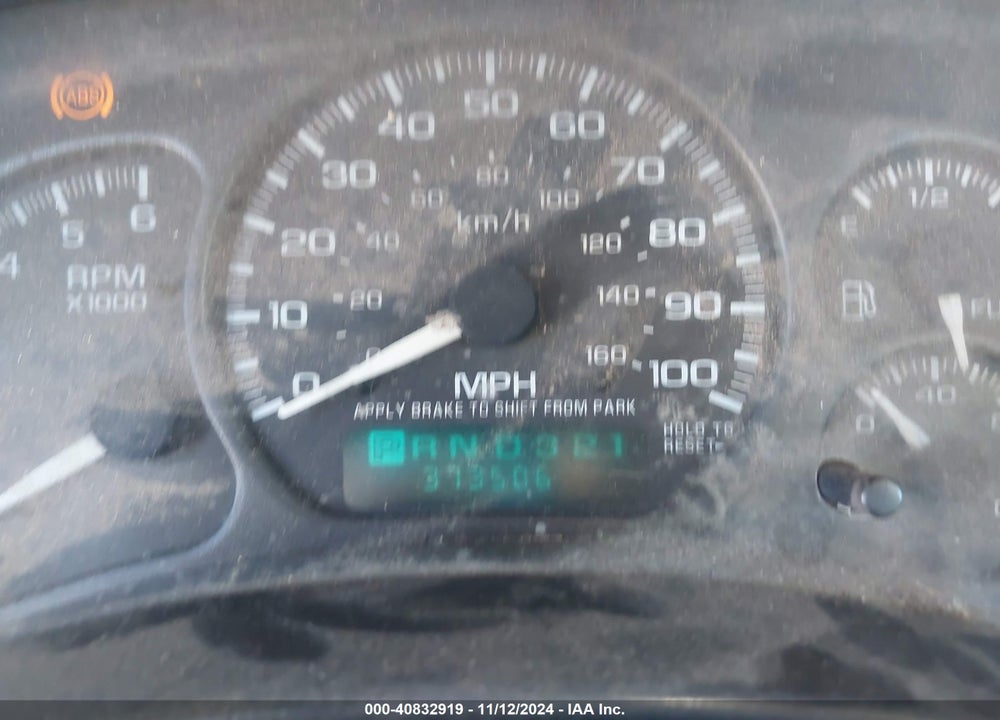 2002 CHEVROLET SILVERADO 1500 VIN: 1GCEC14VX2Z235786