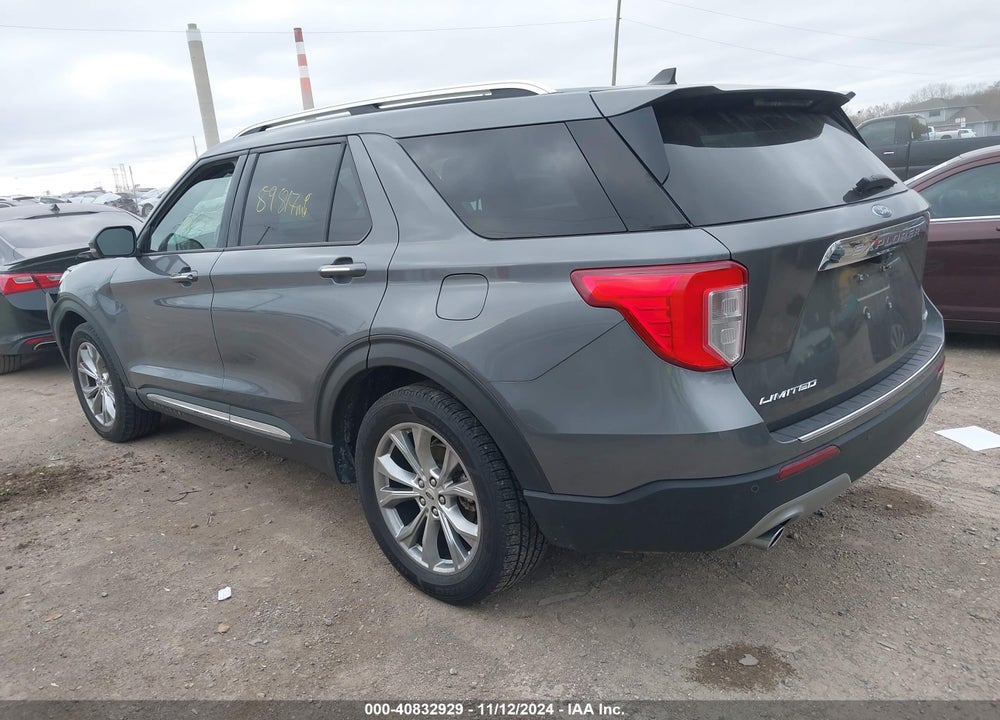 2021 FORD EXPLORER LIMITED VIN: 1FMSK8FH0MGB33610