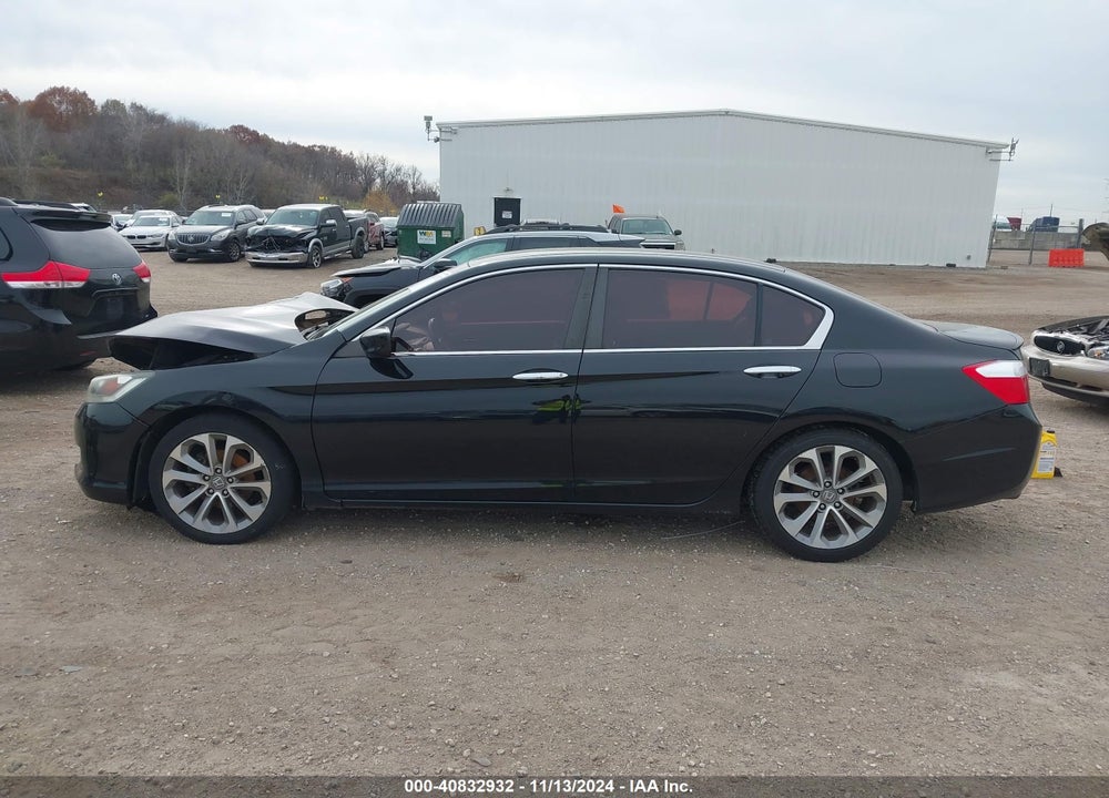 2013 HONDA ACCORD SPORT VIN: 1HGCR2F51DA075678
