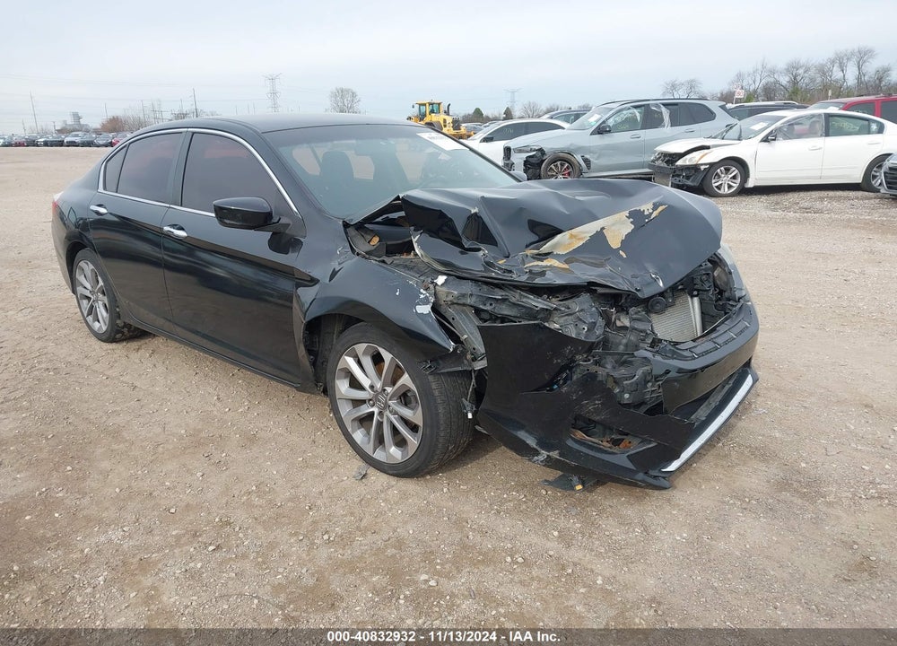 2013 HONDA ACCORD SPORT VIN: 1HGCR2F51DA075678