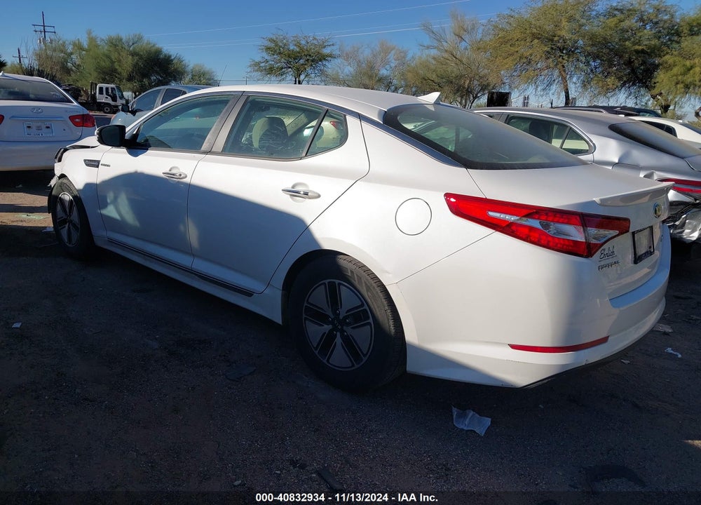 2013 KIA OPTIMA HYBRID LX VIN: KNAGM4AD1D5060189