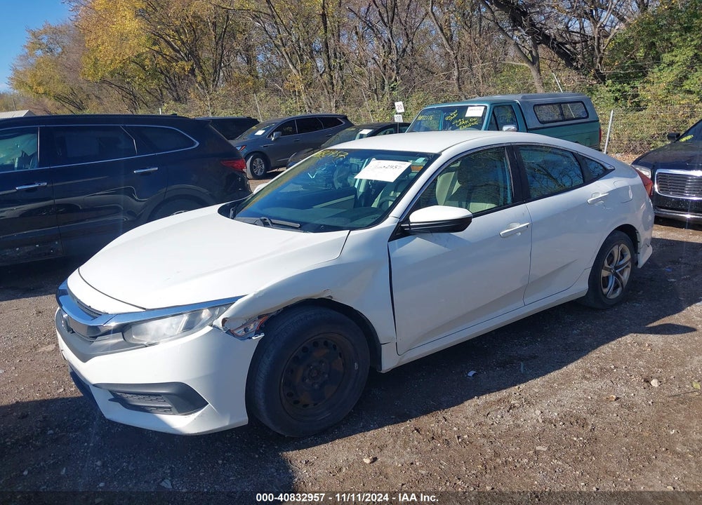 2016 HONDA CIVIC LX VIN: 19XFC2F57GE010963