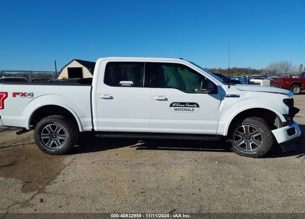 2017 FORD F-150 XLT VIN: 1FTEW1EFXHFB31288