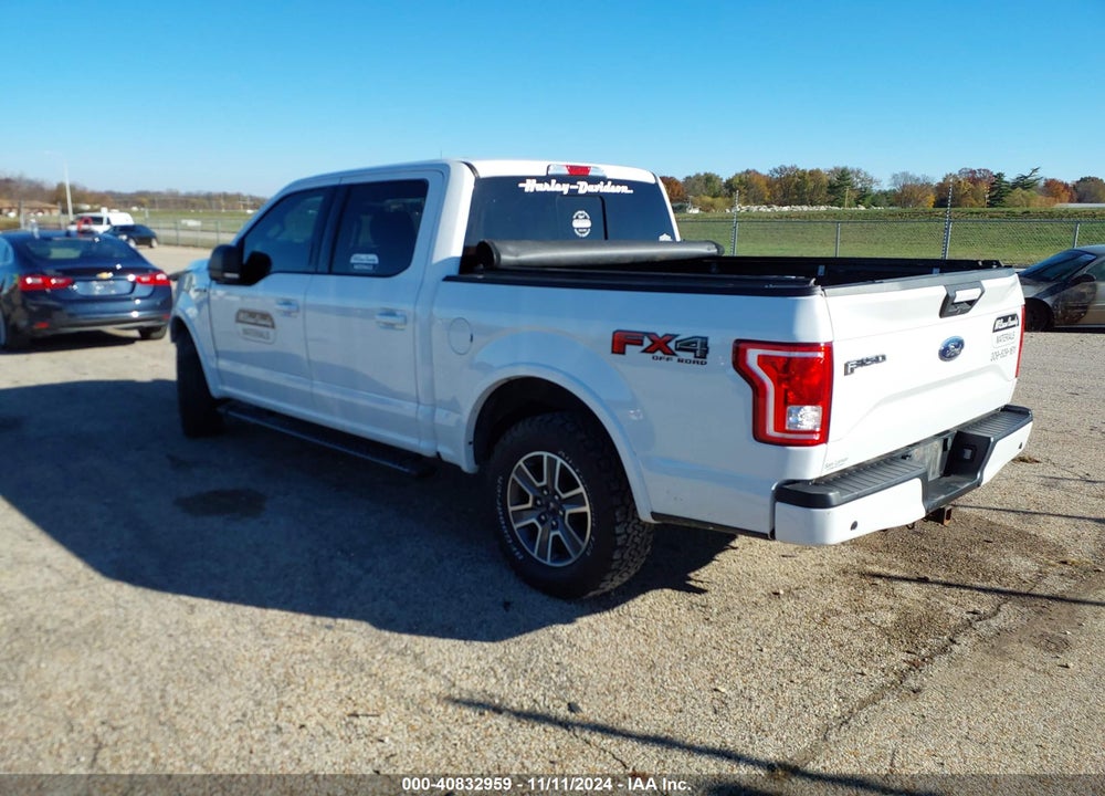 2017 FORD F-150 XLT VIN: 1FTEW1EFXHFB31288