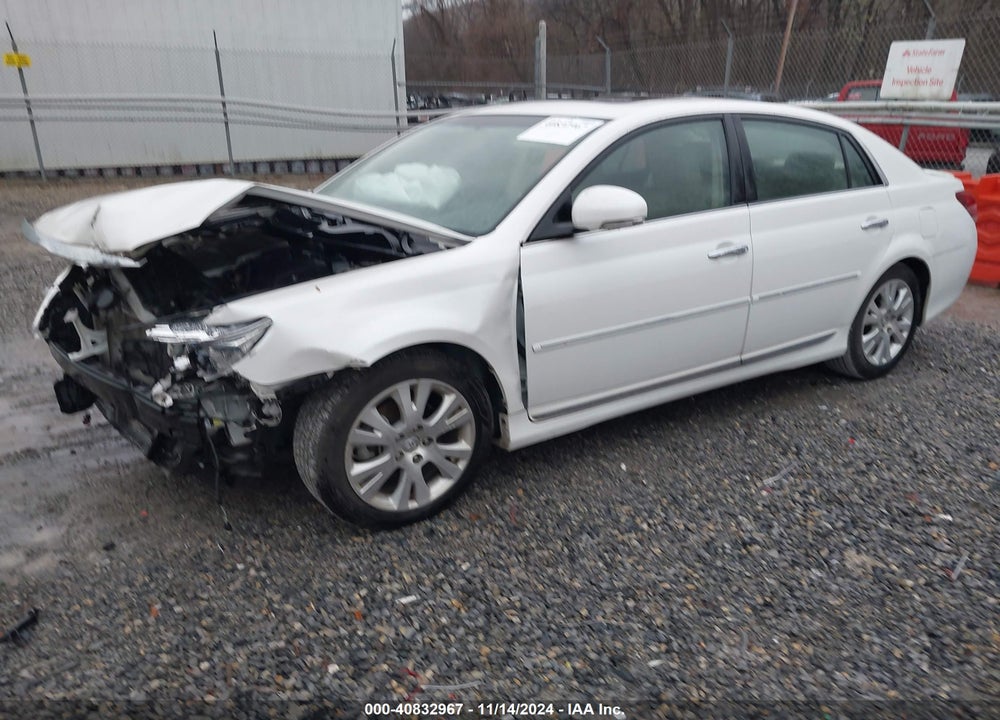 2011 TOYOTA AVALON VIN: 4T1BK3DB6BU382929