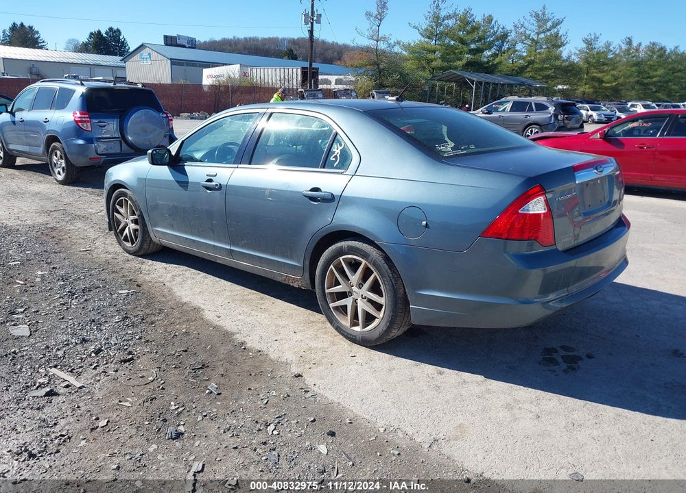 2012 FORD FUSION SEL VIN: 3FAHP0JA6CR201336