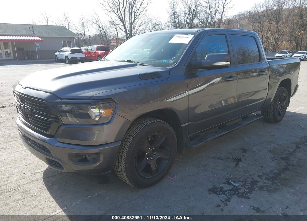 2020 RAM 1500 BIG HORN 4X4 5'7 BOX VIN: 1C6SRFFT1LN383786