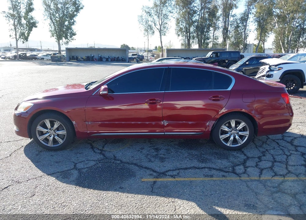 2011 LEXUS GS 350 VIN: JTHCE1KS2B0029374