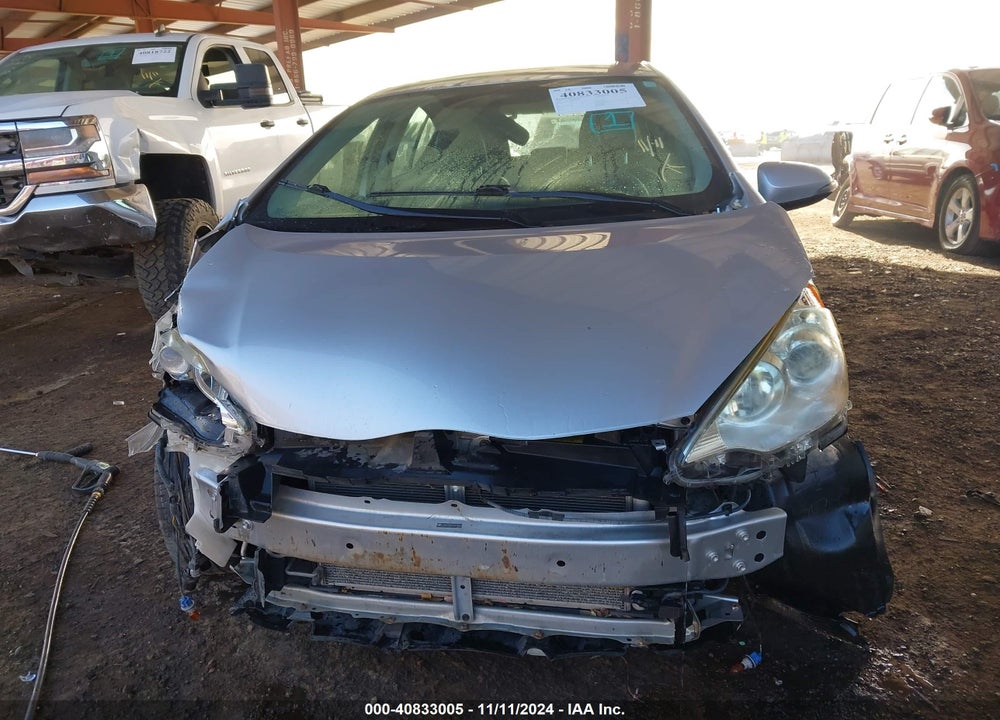 2012 TOYOTA PRIUS C FOUR VIN: JTDKDTB34C1013094