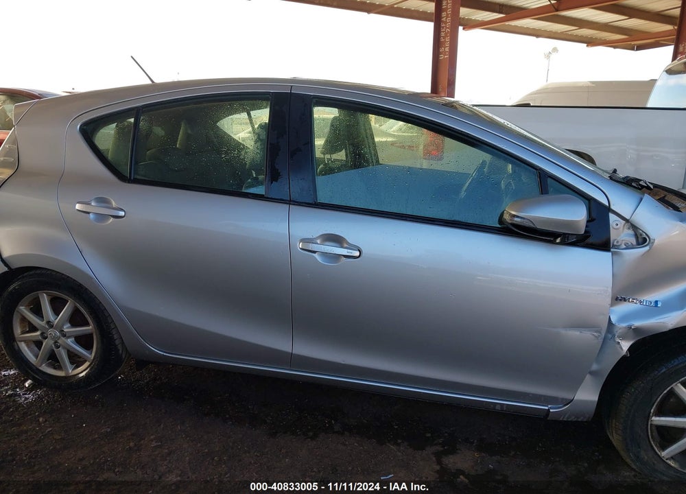 2012 TOYOTA PRIUS C FOUR VIN: JTDKDTB34C1013094