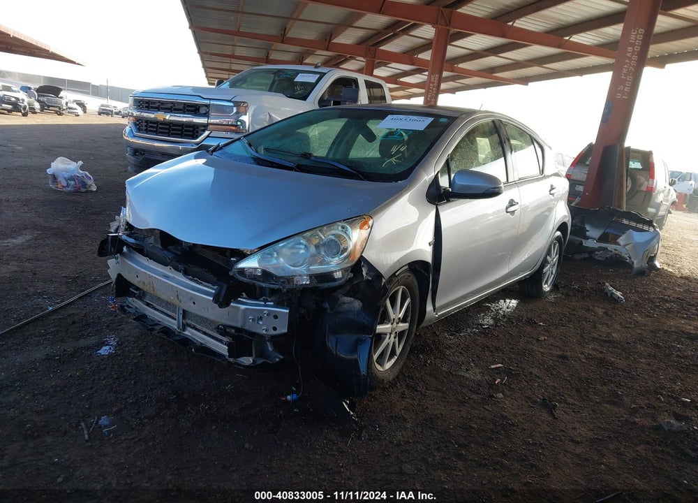 2012 TOYOTA PRIUS C FOUR VIN: JTDKDTB34C1013094