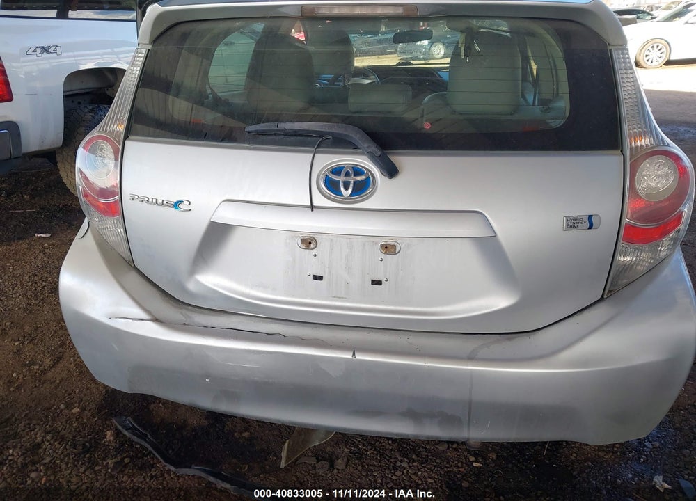 2012 TOYOTA PRIUS C FOUR VIN: JTDKDTB34C1013094