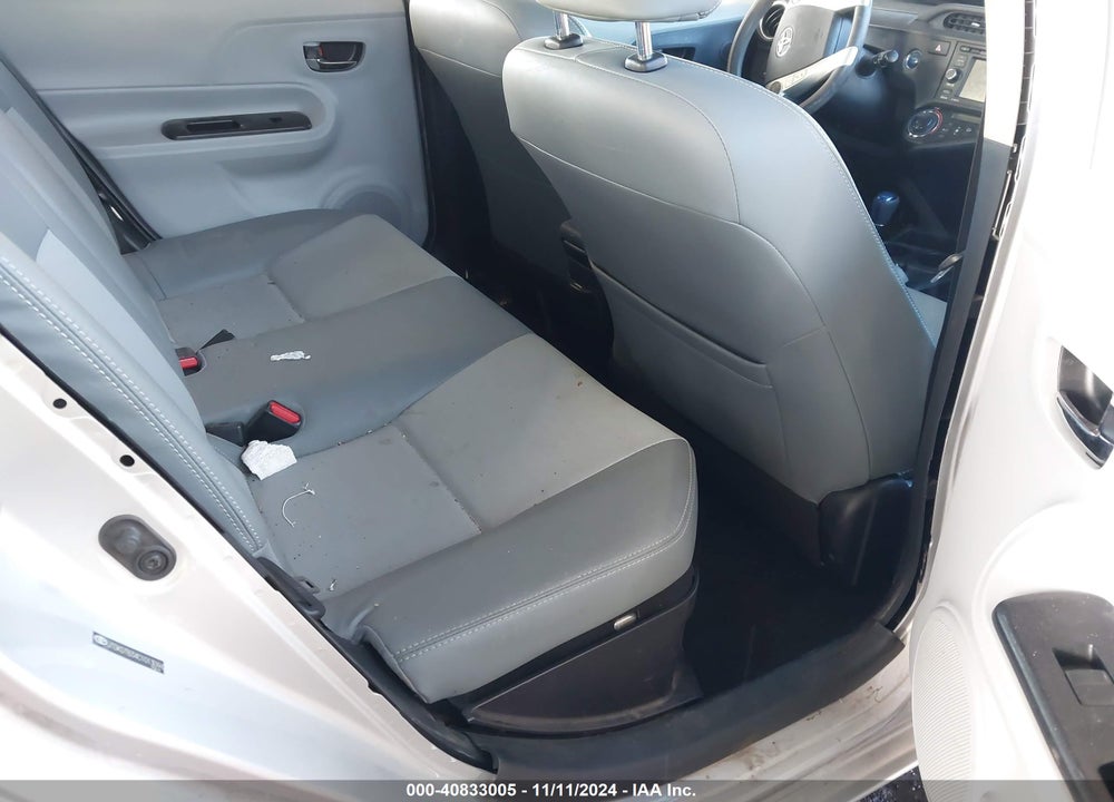 2012 TOYOTA PRIUS C FOUR VIN: JTDKDTB34C1013094
