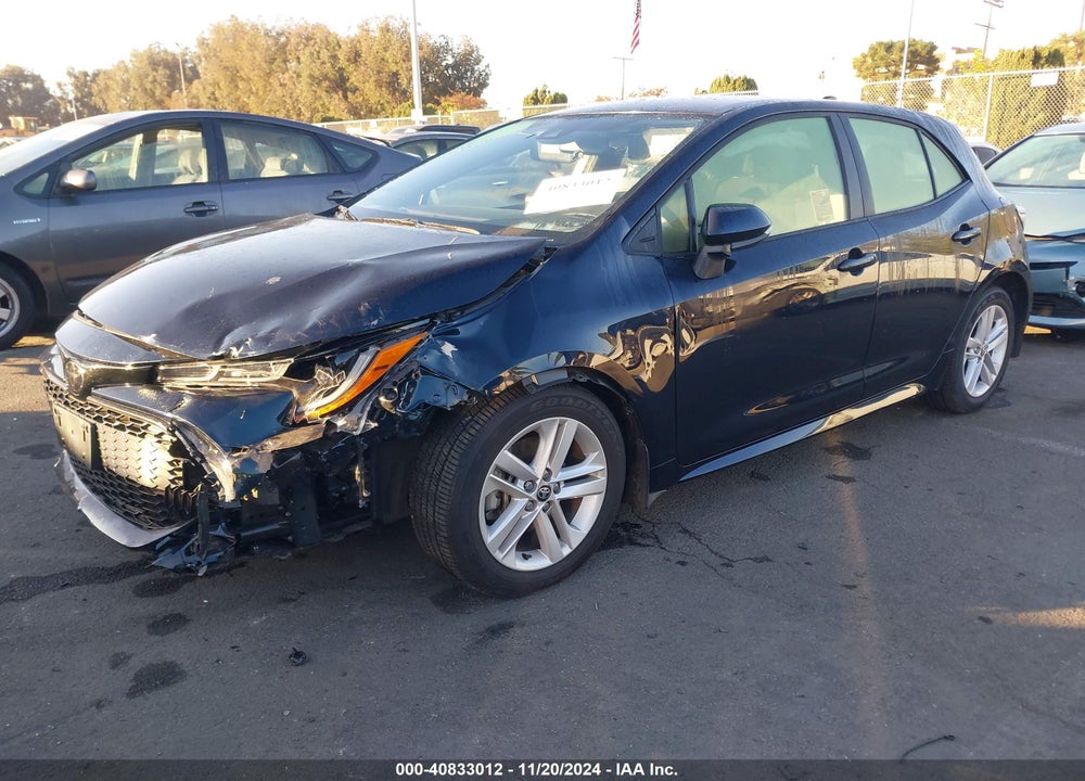 2022 TOYOTA COROLLA SE VIN: JTND4MBE8N3181128