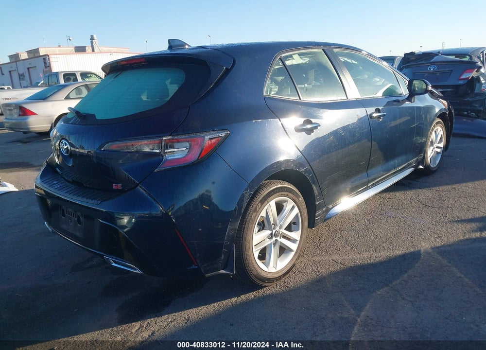2022 TOYOTA COROLLA SE VIN: JTND4MBE8N3181128