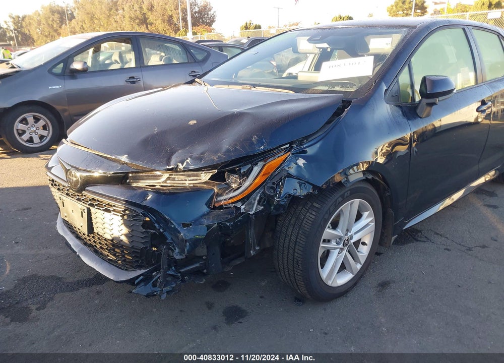 2022 TOYOTA COROLLA SE VIN: JTND4MBE8N3181128