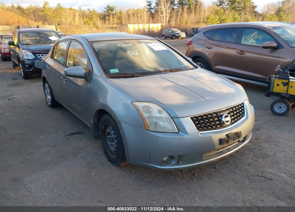 2009 NISSAN SENTRA 2.0S VIN: 3N1AB61E29L695550