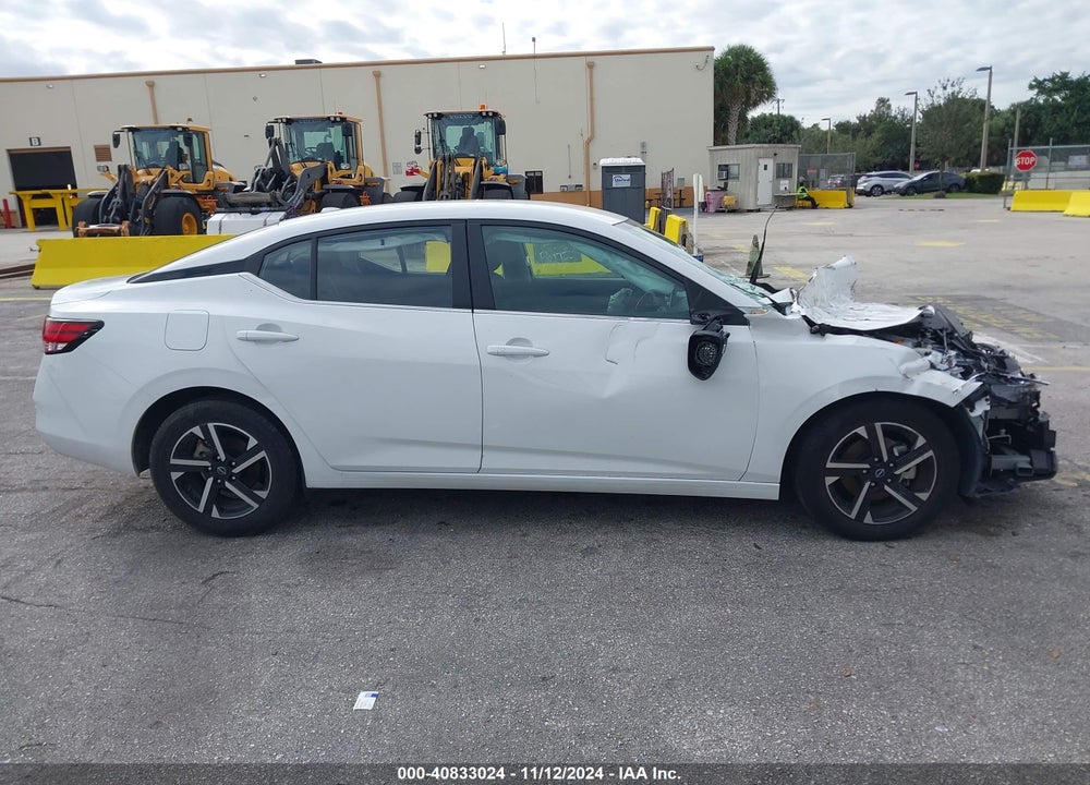 2024 NISSAN SENTRA SV XTRONIC CVT VIN: 3N1AB8CV7RY237580