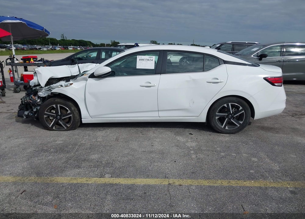2024 NISSAN SENTRA SV XTRONIC CVT VIN: 3N1AB8CV7RY237580