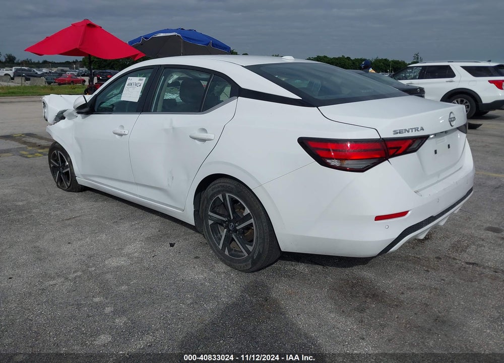 2024 NISSAN SENTRA SV XTRONIC CVT VIN: 3N1AB8CV7RY237580