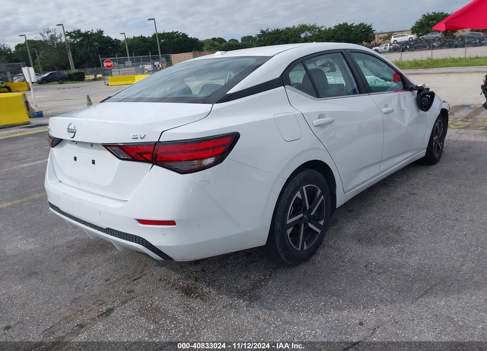 2024 NISSAN SENTRA SV XTRONIC CVT VIN: 3N1AB8CV7RY237580