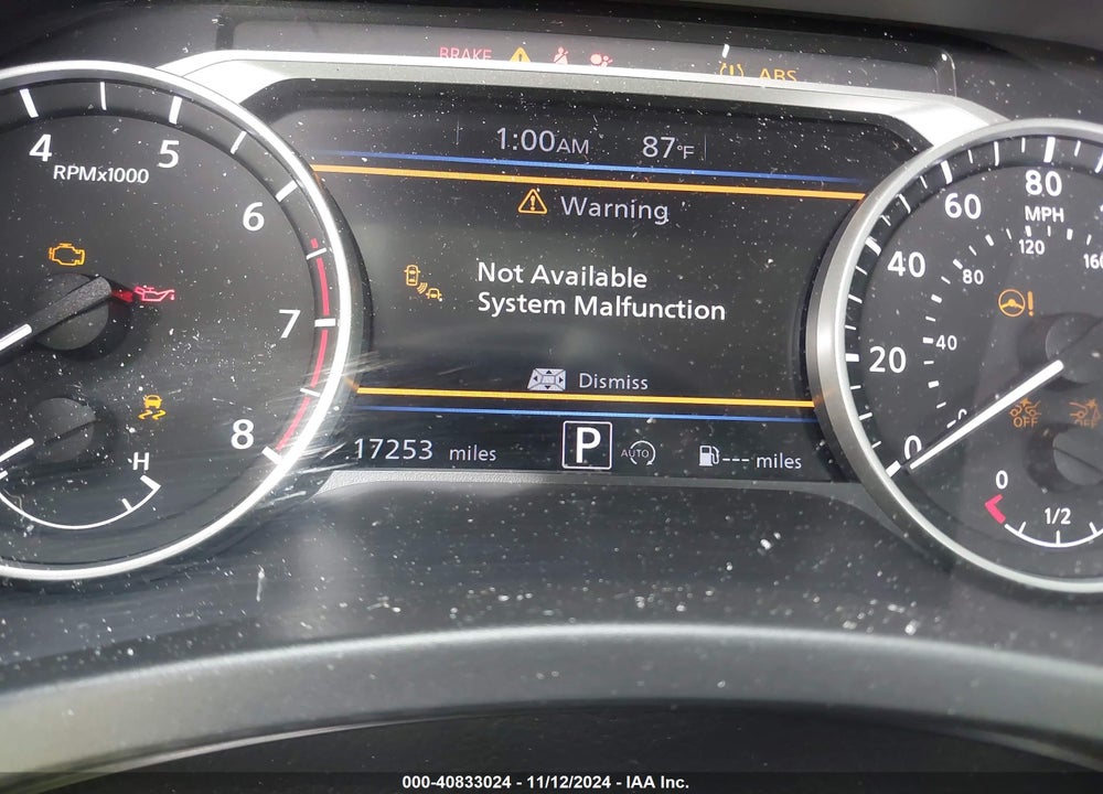 2024 NISSAN SENTRA SV XTRONIC CVT VIN: 3N1AB8CV7RY237580