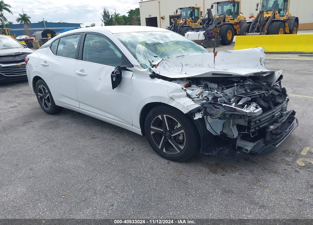 2024 NISSAN SENTRA SV XTRONIC CVT VIN: 3N1AB8CV7RY237580