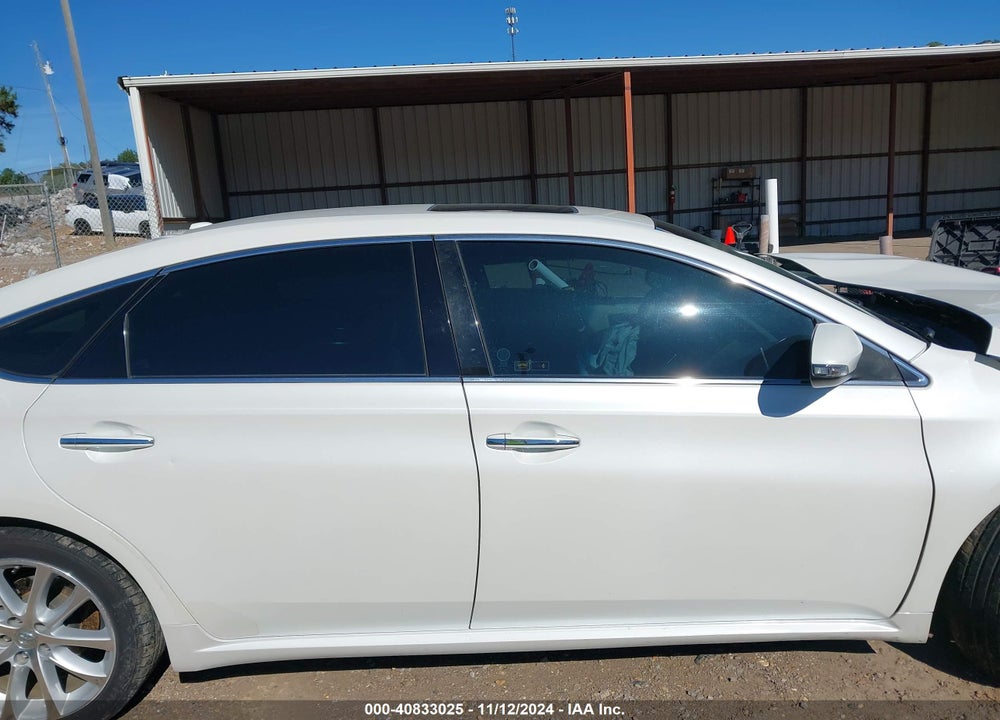 2013 TOYOTA AVALON XLE TOURING VIN: 4T1BK1EB2DU062352