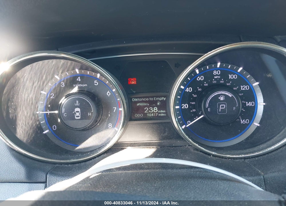 2011 HYUNDAI SONATA GLS VIN: 5NPEB4AC8BH277274