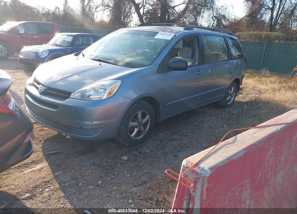 2004 TOYOTA SIENNA VIN: 5TDZA23C94S144221