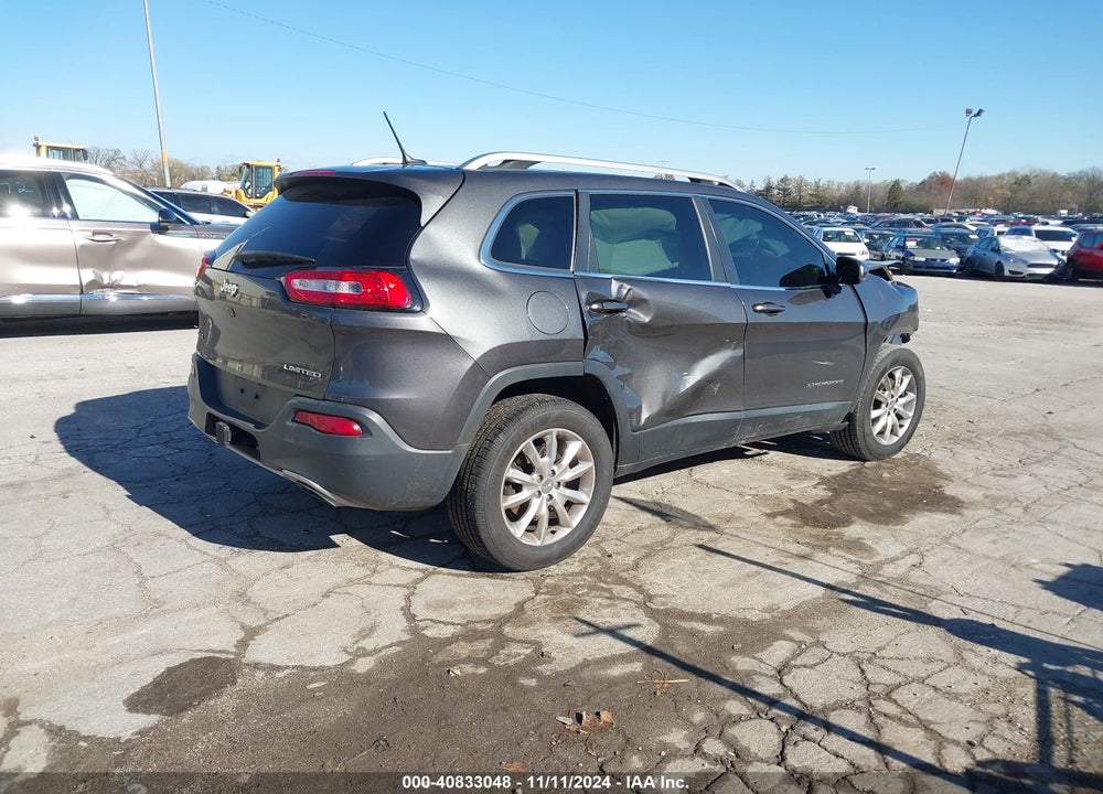 2015 JEEP CHEROKEE LIMITED VIN: 1C4PJMDS5FW639947