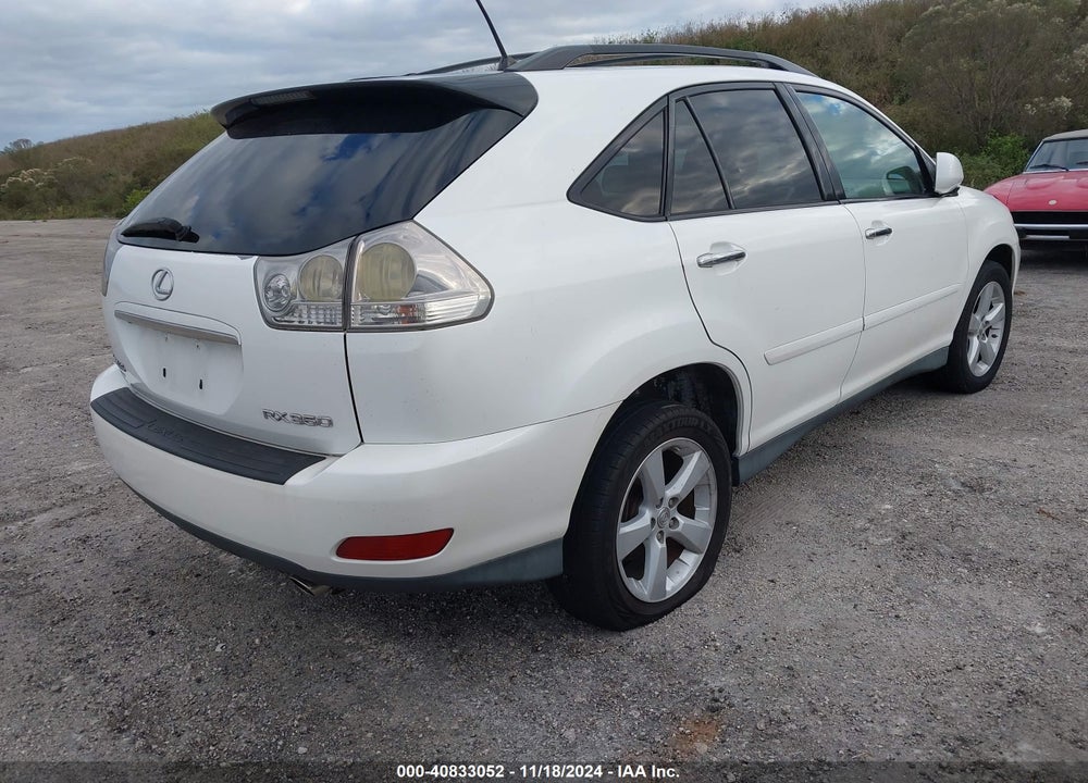 2008 LEXUS RX 350 VIN: 2T2GK31U38C037049
