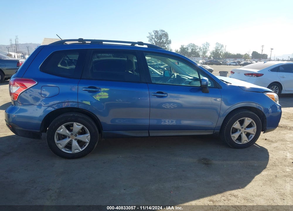 2015 SUBARU FORESTER 2.5I PREMIUM VIN: JF2SJADC8FH840801