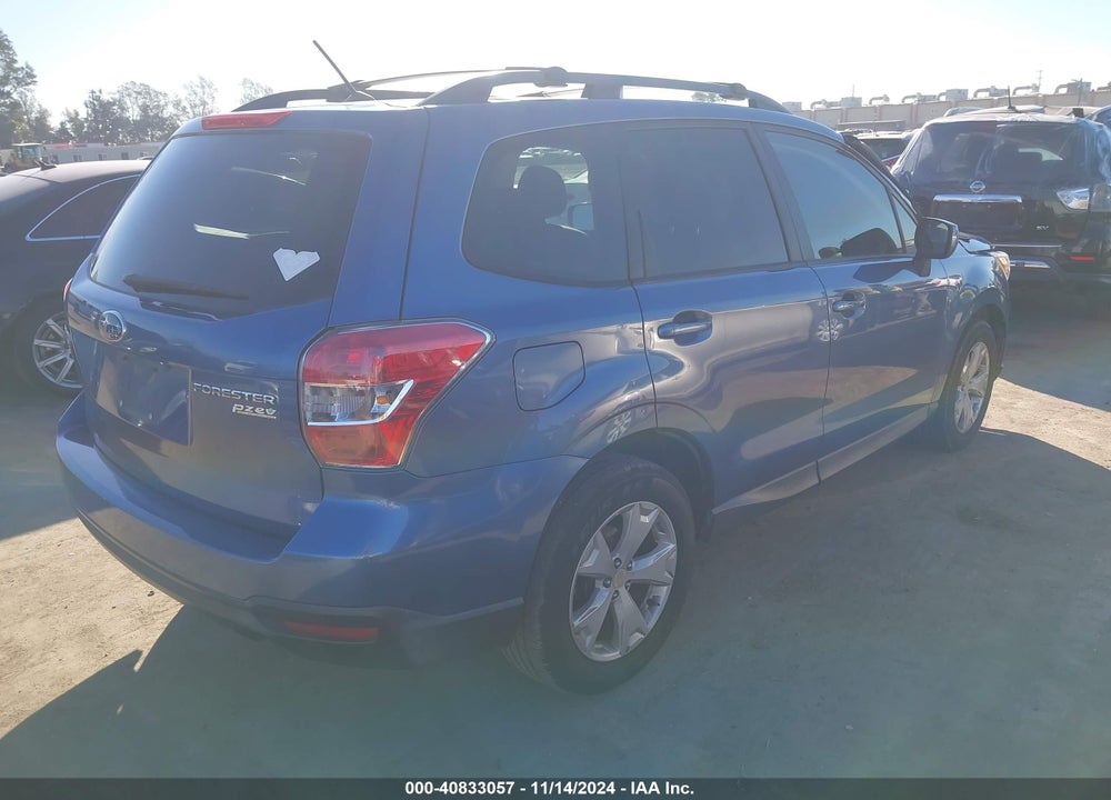2015 SUBARU FORESTER 2.5I PREMIUM VIN: JF2SJADC8FH840801