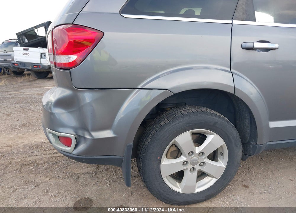 2012 DODGE JOURNEY SXT VIN: 3C4PDDBG0CT320561