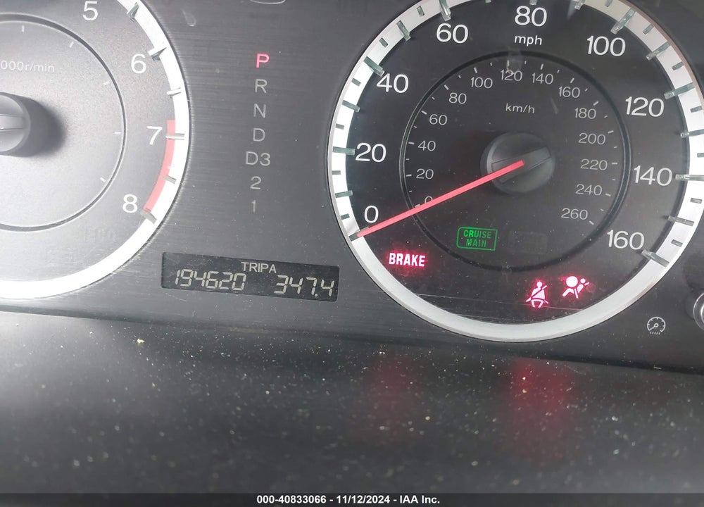 2010 HONDA ACCORD 2.4 LX-P VIN: 1HGCP2F48AA164544