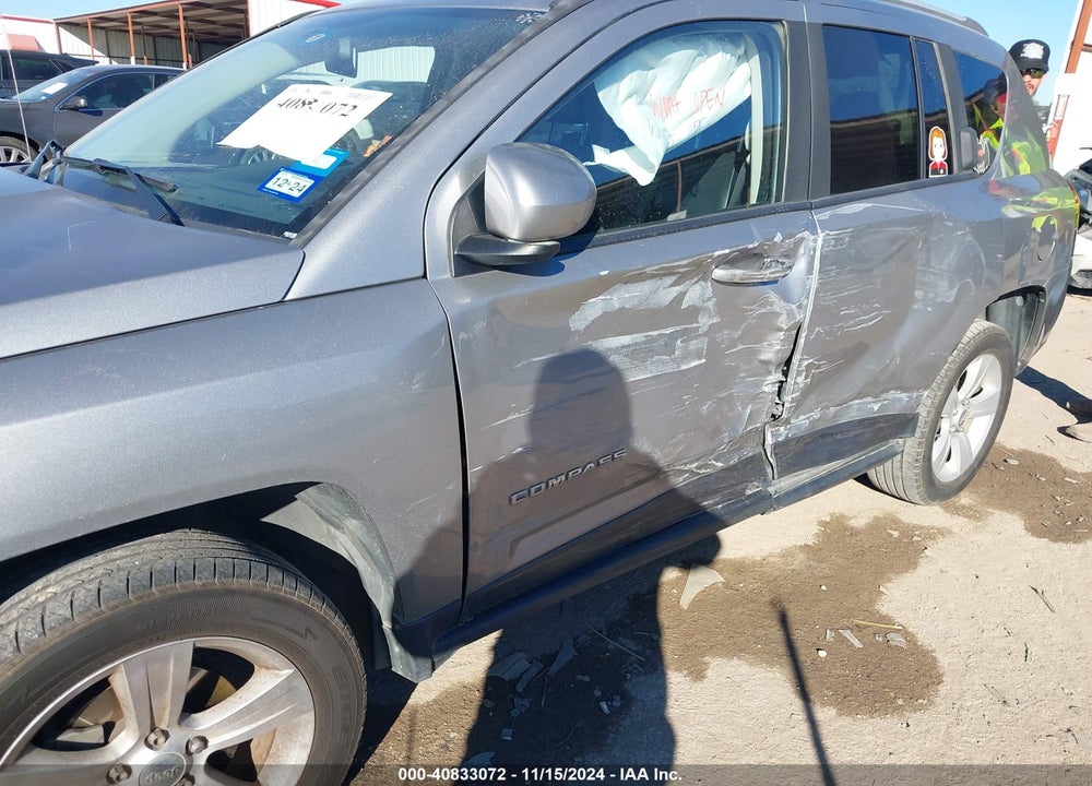 2016 JEEP COMPASS LATITUDE VIN: 1C4NJCEA3GD615182