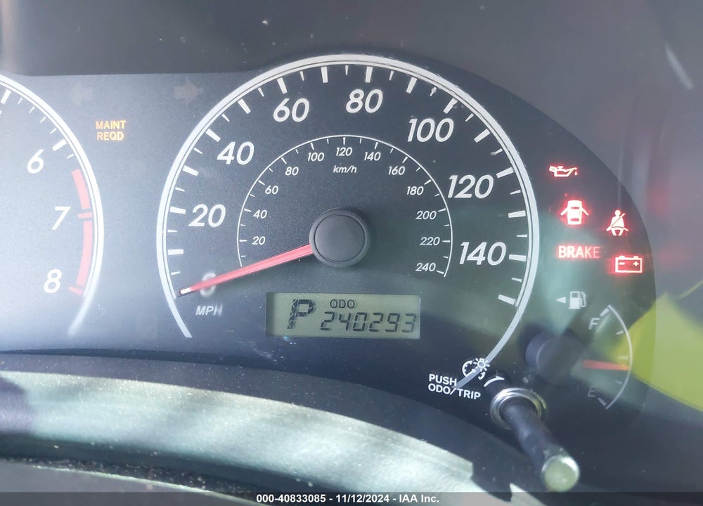 2009 TOYOTA COROLLA S VIN: 1NXBU40E99Z132465