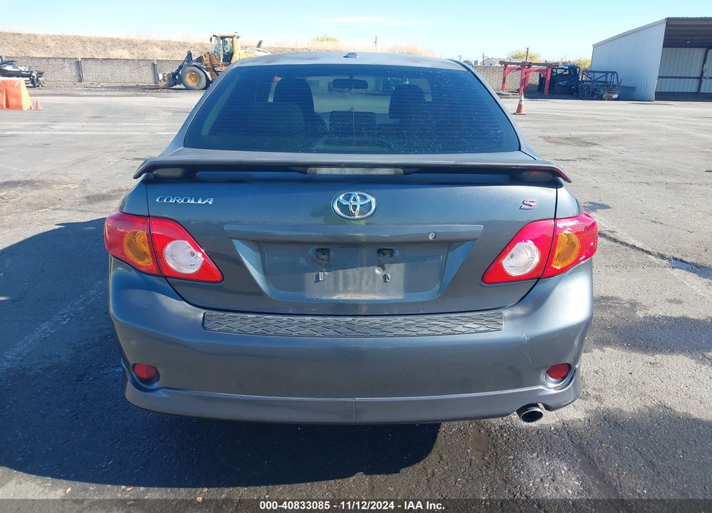 2009 TOYOTA COROLLA S VIN: 1NXBU40E99Z132465