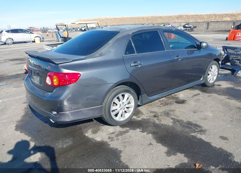 2009 TOYOTA COROLLA S VIN: 1NXBU40E99Z132465