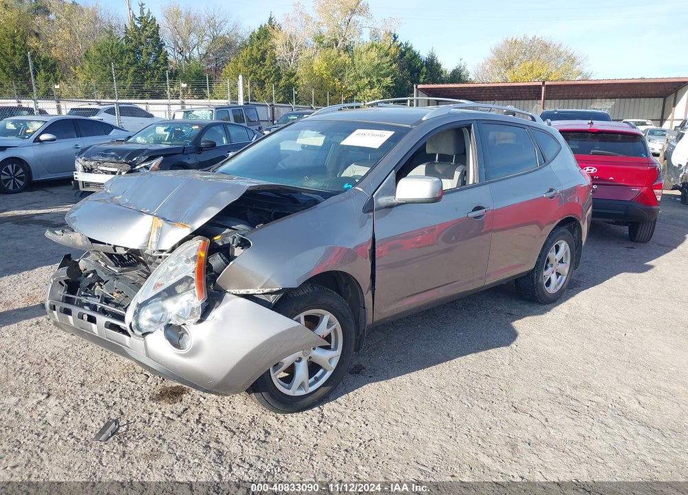 2008 NISSAN ROGUE SL VIN: JN8AS58V48W407795