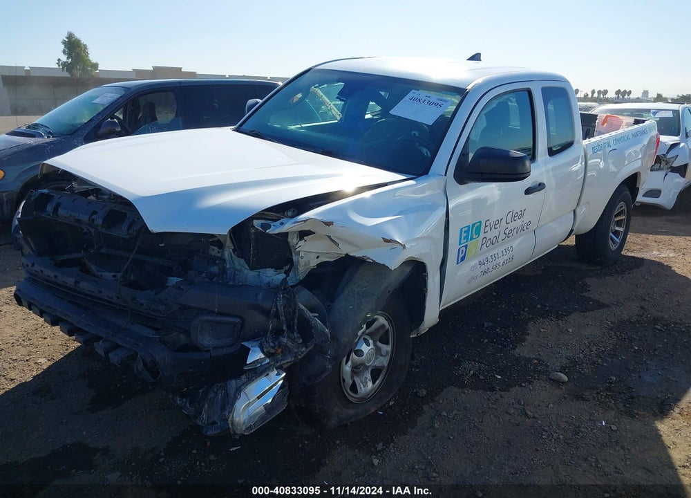 2018 TOYOTA TACOMA SR VIN: 5TFRX5GN7JX123742